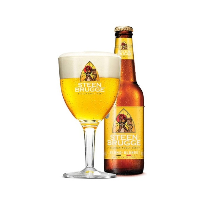 Steen Brugge Belgian Abbey Beer Blond 