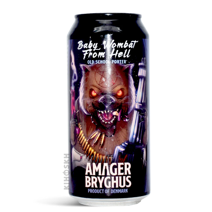 AMAGER BRYGHUS Baby Wombat From Hell Old School Porter 